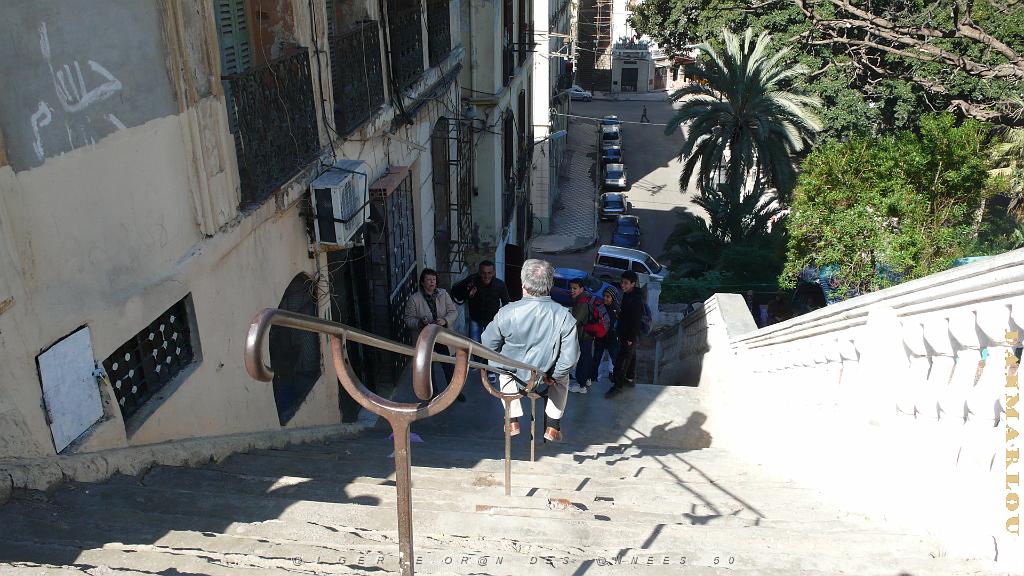 ORAN MARS 2012 82 Marcel MORVAN , retrouve les jeux de l'enfance , rue Decugis.JPG